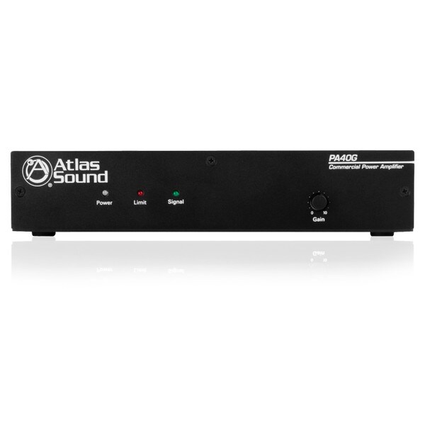 Main product image for AtlasIED PA40G Single Channel 40 Watt Power Amplifier with Global Power Supply242-9647